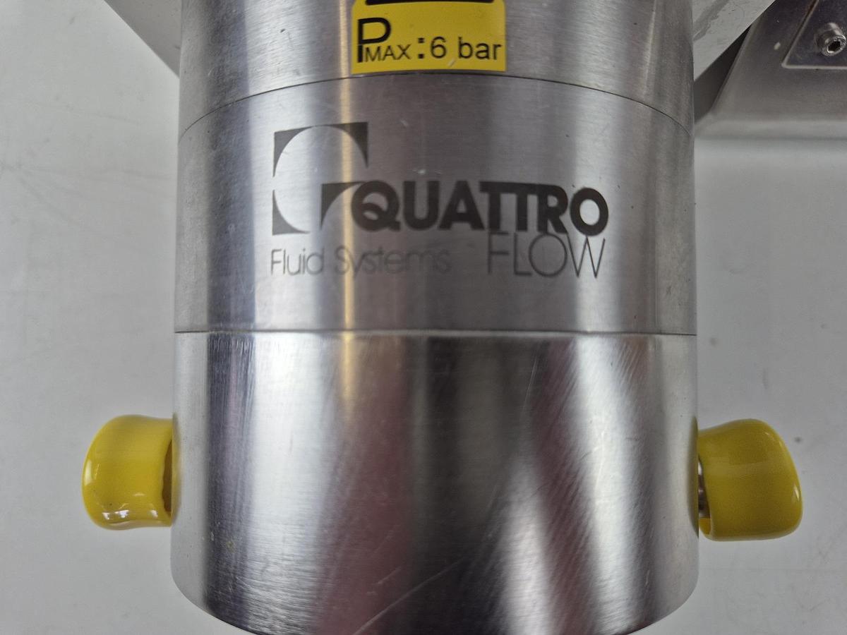 Used Quattro Fluid SystemFlow 1000S quaternary diaphragm positive‑displacement pump