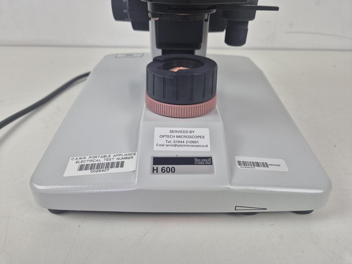 Used Hund Wetzlar H600/12 Microscope 