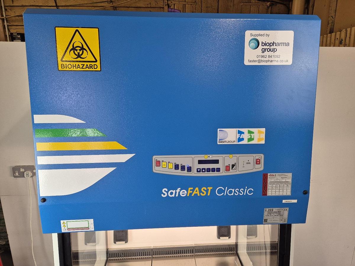 Used Dasit Biopharma Faster SafeFAST Classic 209D Microbiological safety cabinet
