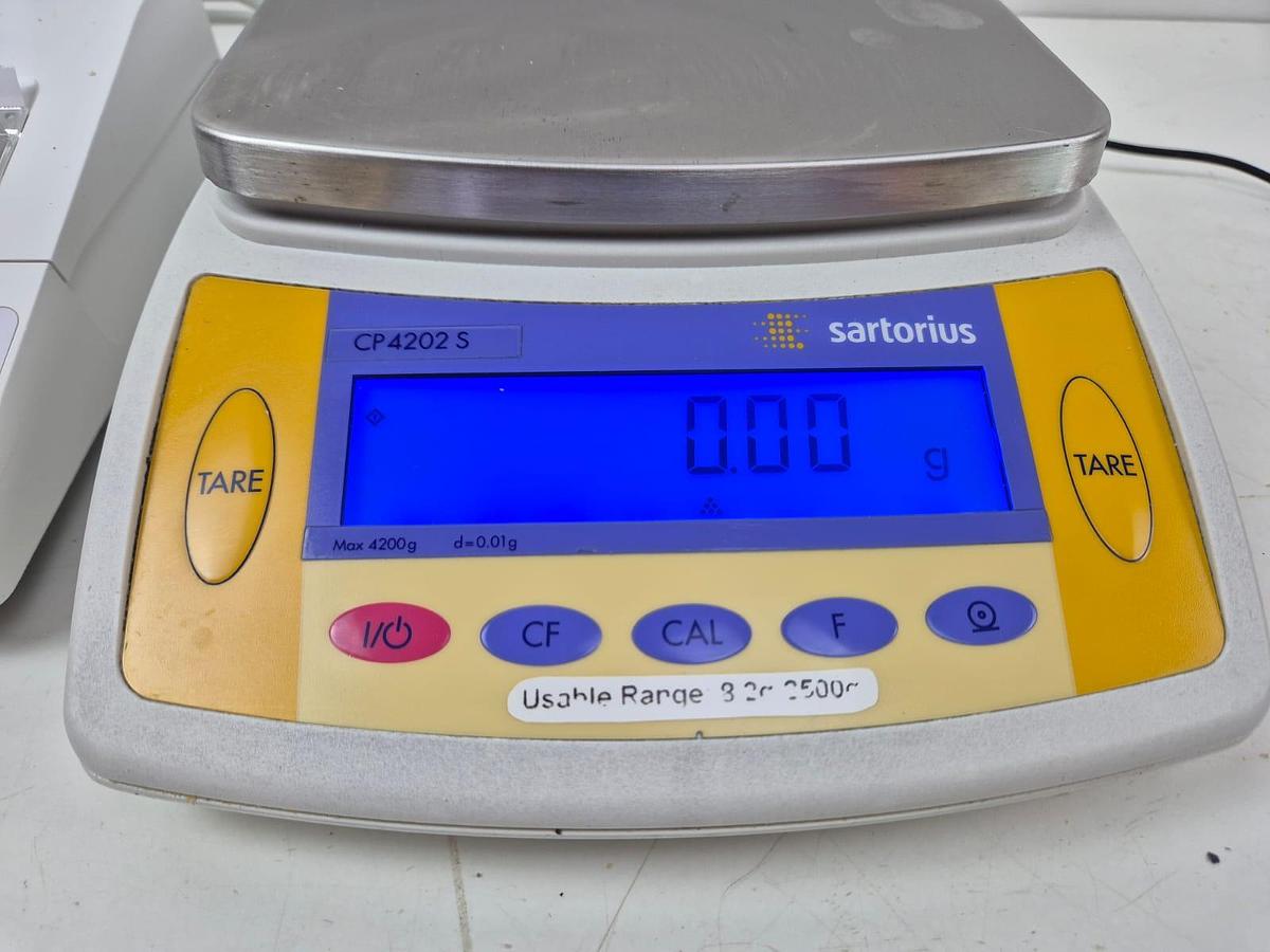 Used Sartorius Tare CP4202S Top Loading Balance