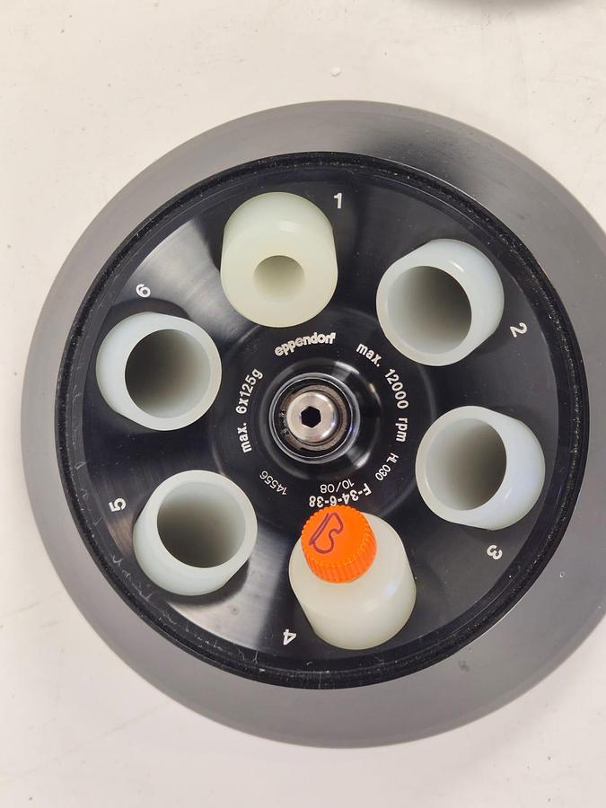 Used Eppendorf Fixed Angle Rotor FA-34-6-38
