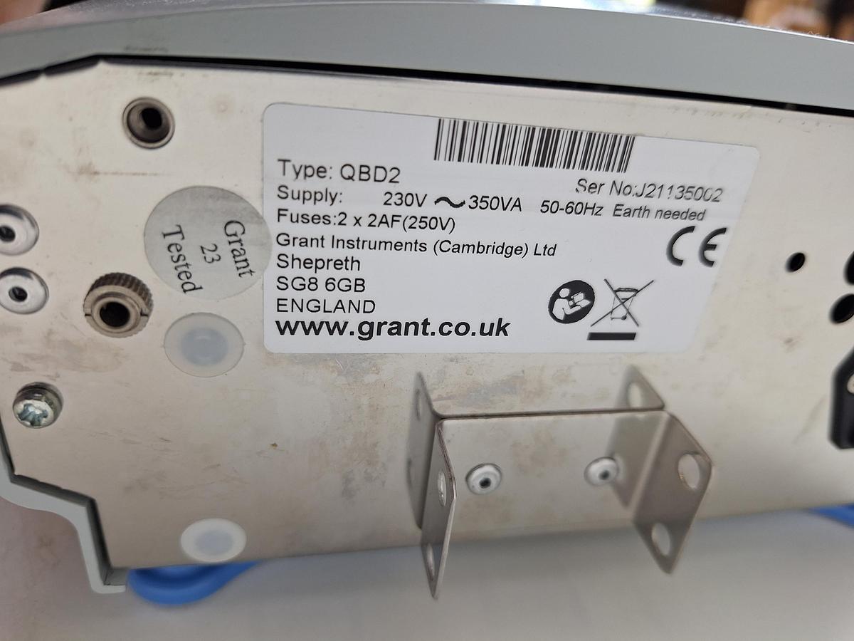Used Grant Instruments QBD2 Heatblock
