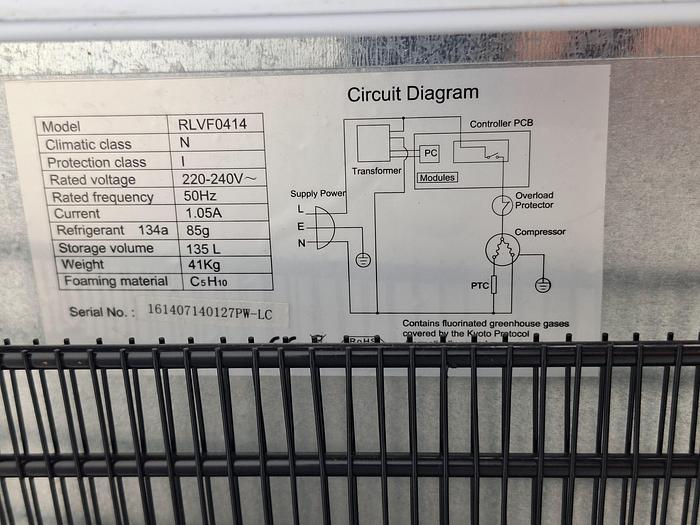 Used Labcold RLVF0414
