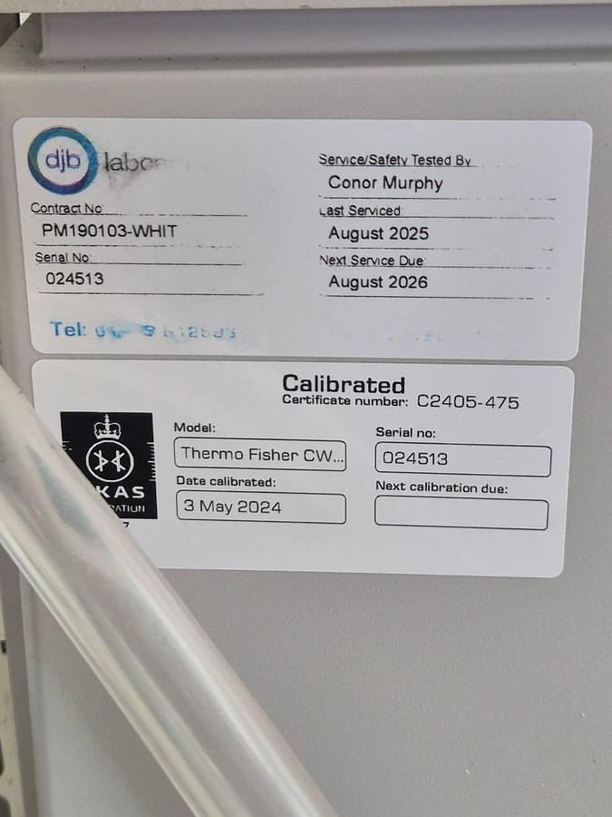 Used Thermo Scientific CW3 Cell Washer