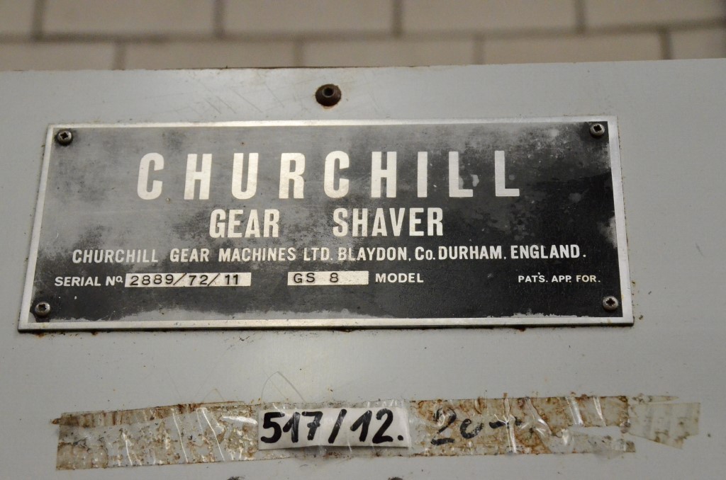 Usado 1980 CHURCHILL GS 8 Afeitadoras #4060