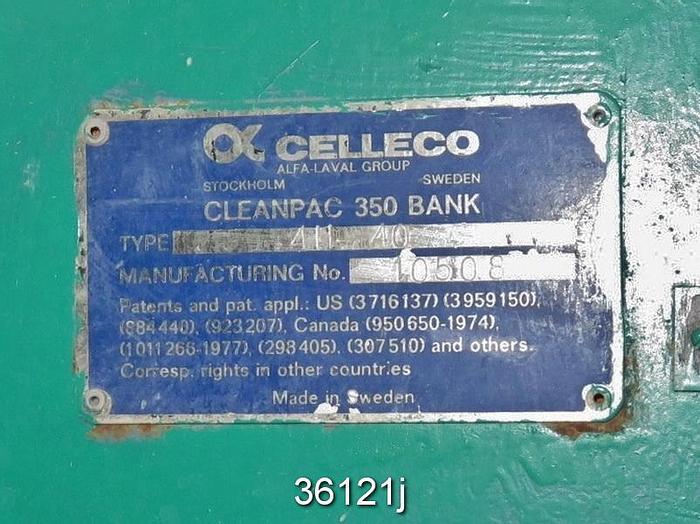 Used Celleco Cleanpac 350 5-Stage Cleaner System #36121