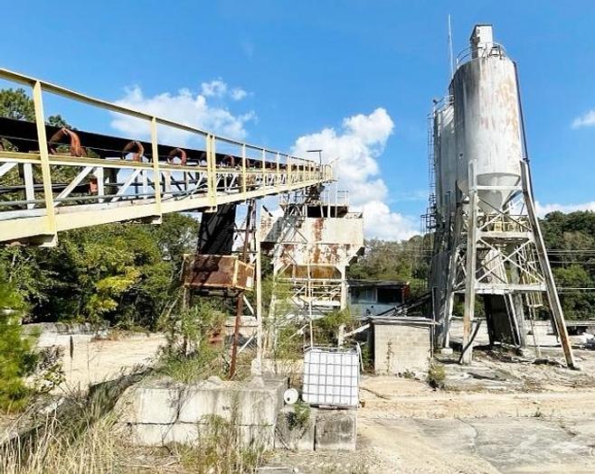 Used Erie Strayer Stationary Concrete Batch Plant