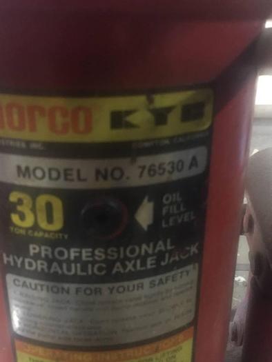 Used 9″ X 9″ UP ACTING 4-POST HYDRAULIC PRESS WITH HEATED PLATENS (#9118)