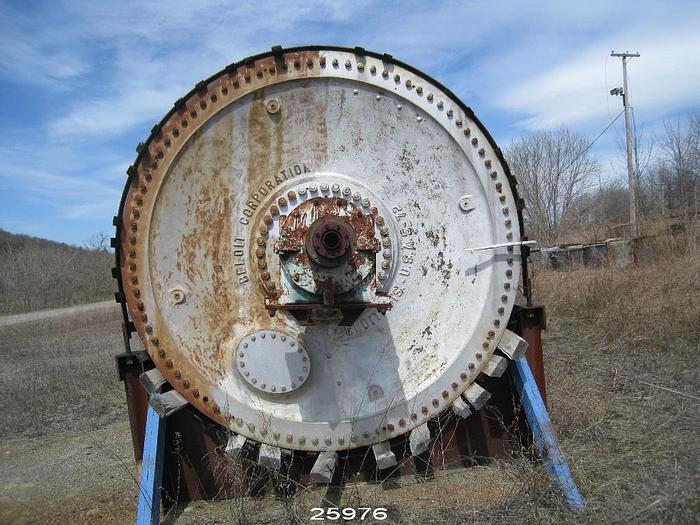 Used Beloit  Yankee Dryer, Diameter 10 Feet (2.5M), Sheet Width 116", Pressure Rating 125 Psi (8.5 Bar), On Skid #25976