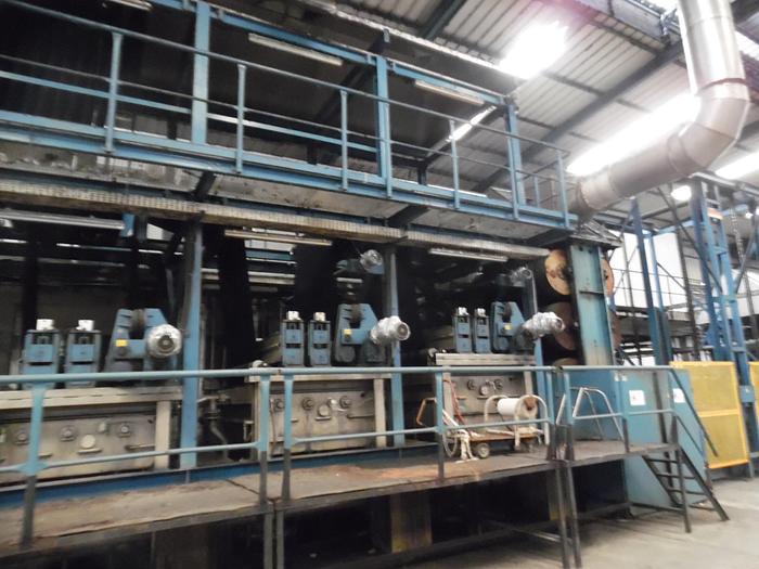 Used BENNINGER Indigo slasher dyeing line