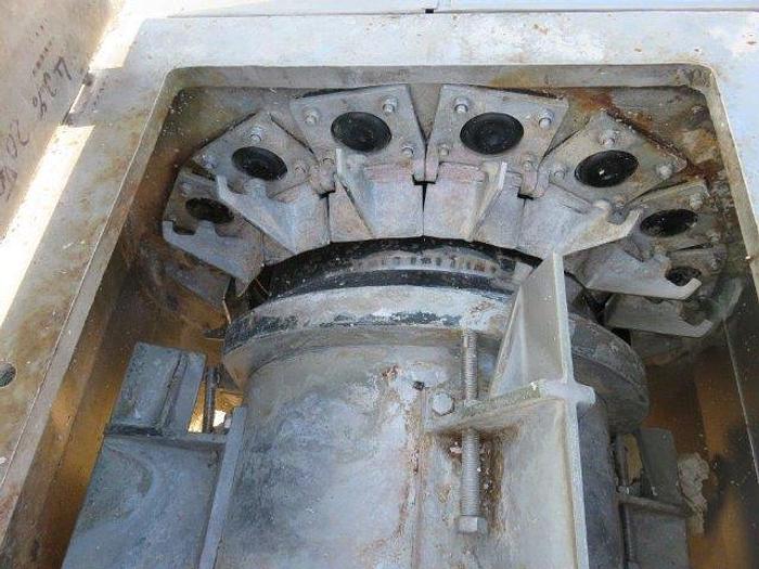 Used THUNE SP70L DEWATERING SCREW PRESS S/S HAGGLUNDS DRIVE