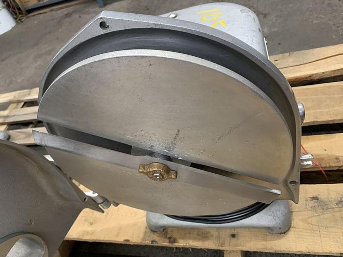 Used Slicer, Qualheim, Mdl 400, S/st, Vegetable Cutter #S744448