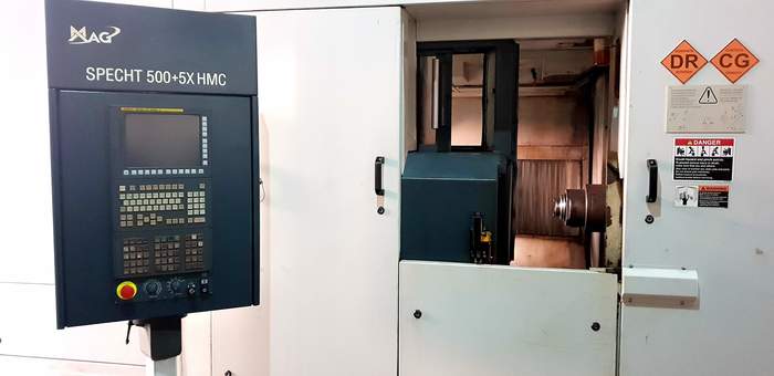 Used MAG SPECHT 500 + 5X HORIZONTAL MACHINING CENTER (5 Axis) (2011)