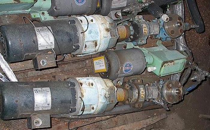 Used Pump, Moyno, 3/4 HP, 1-1/2", 316 S/st, Roper, (5) #S618342