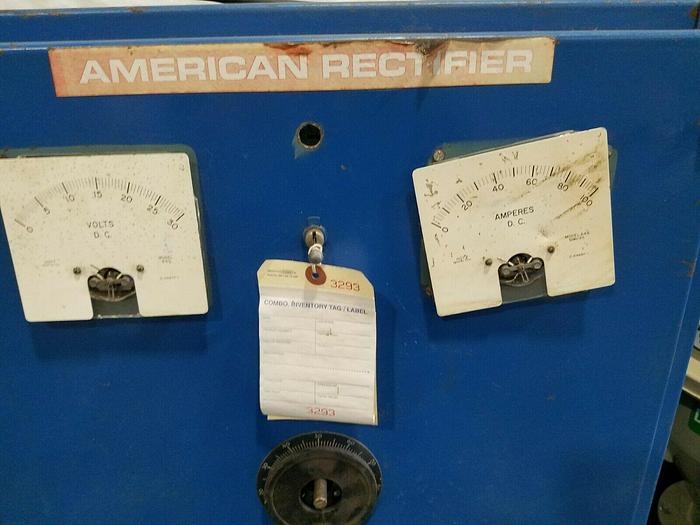 Used ARC 100 AMP DC Power Supply Rectifier Plating FOR PARTS ONLY