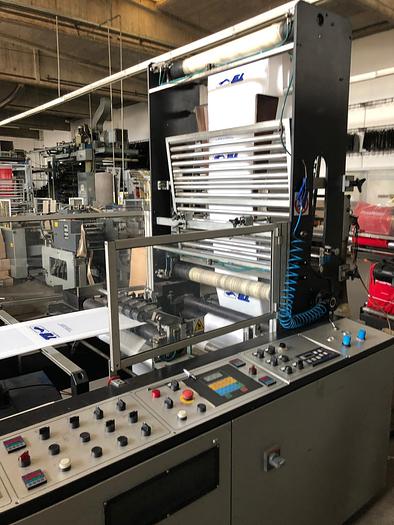 Used 2006 De Bernardi 80G -SH for the production of film soft loop handles bags