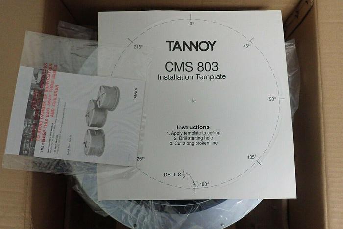 Used Tannoy CMS 803 PI 16 OHM Backcan - NEW