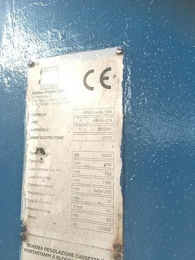 Used Press Hot Forging KB8542A