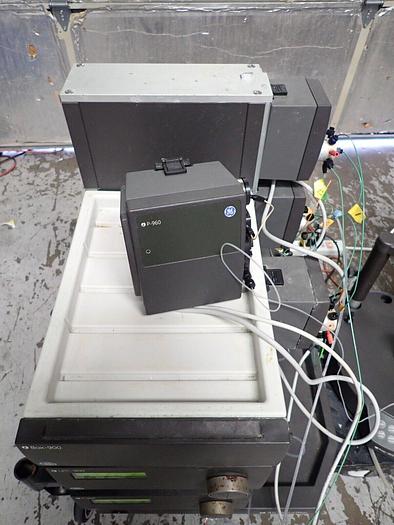 Used (2) GE AKTA Purifier FPLC Systems w/ Box-900 UPC-900 UV-900 P-900 FRAC-920 M-925