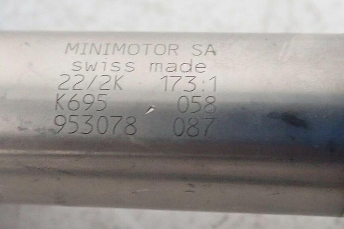 Used Faulhaber Minimotor SA 22/2K 173:1 2230R024S74 Mini Motor