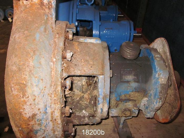 Used Goulds 3175 Pump, 3X6X14, 2-Vane Impeller #18200