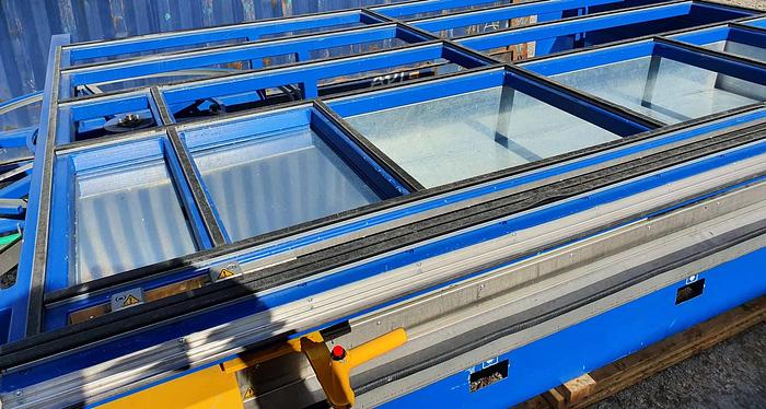 Used 2008 Schüco Schüco Fittings Table FPM 250 AV