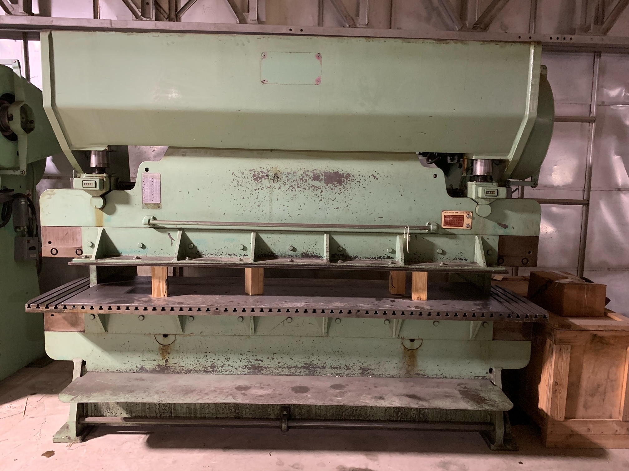 Used Chicago Dreis & Krump 810-L Mechanical Press Brake 90 Ton x 10' #6381