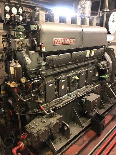 Used Yanmar 6N21AL-EN generator sets x 2 units