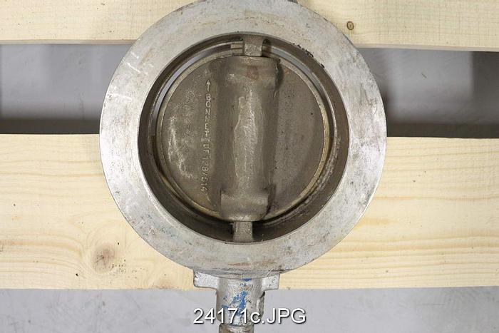 Used 6" Neles Jamesbury Air Operated Butterfly Valve, #24171