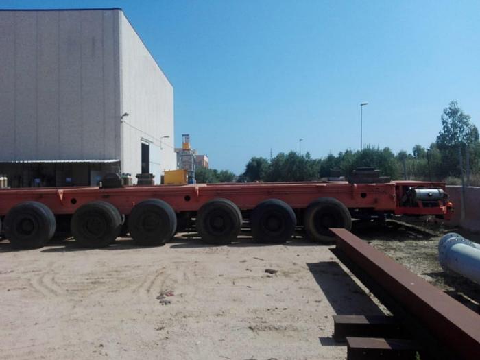 Used Self Propelled Trailer, 600 tonne Payload Capacity