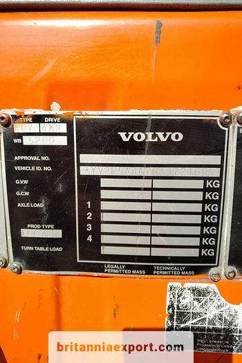 Used 1992 VOLVO FL7 260 19 ton box lorry