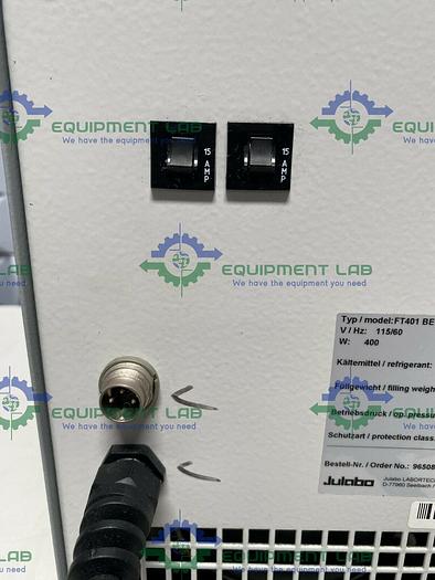 Used Julabo FT401 Berger Immersion Cooler w/ 48" Probe -40°C to +30°C 120V