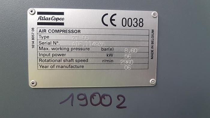 Used 2006 ATLAS COPCO ZT55