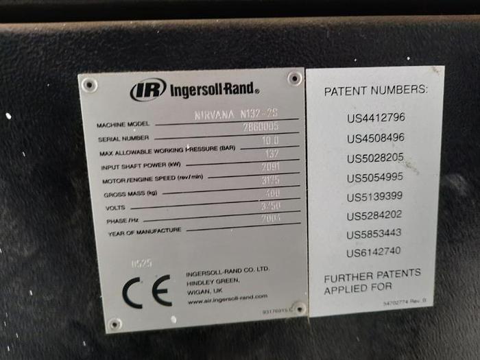 Used 2004 INGERSOLL RAND Nirvana N132-2S