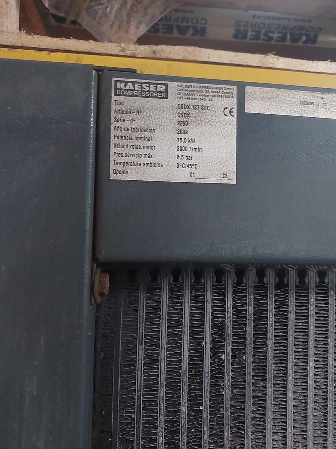 Used Kaeser CSDX 137 