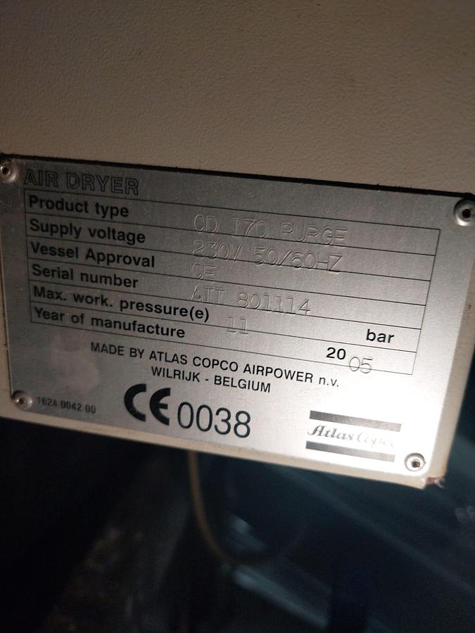 Used Atlas Copco CD170