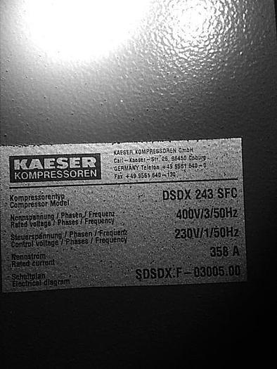 D'occasion 2012 KAESER DSDX243 SFC