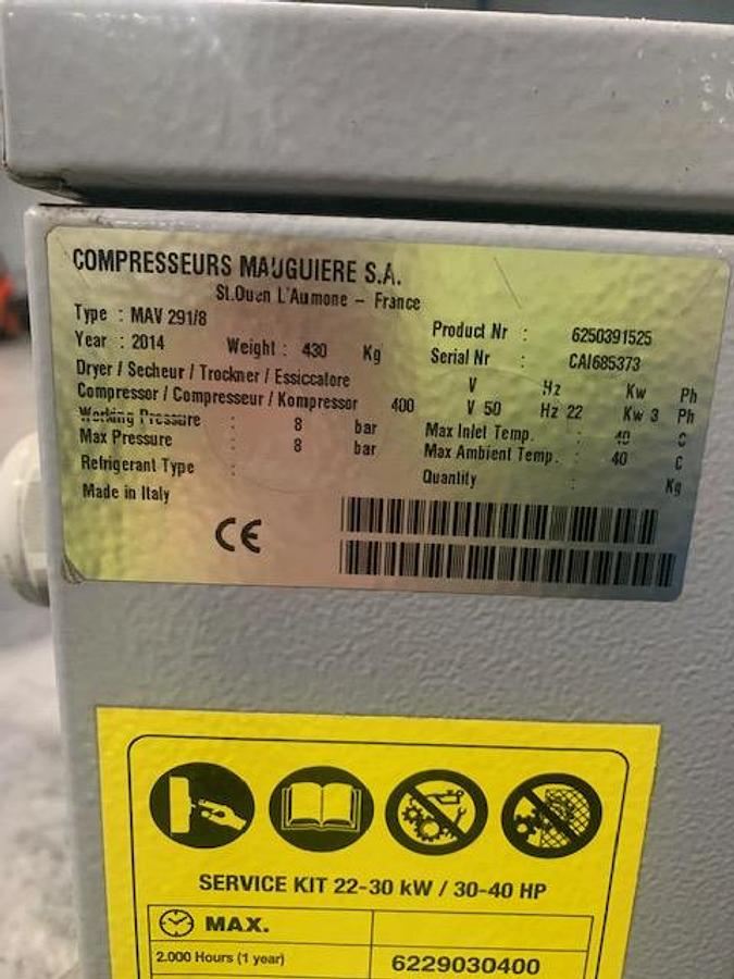 Used Mauguiere MAV291/8