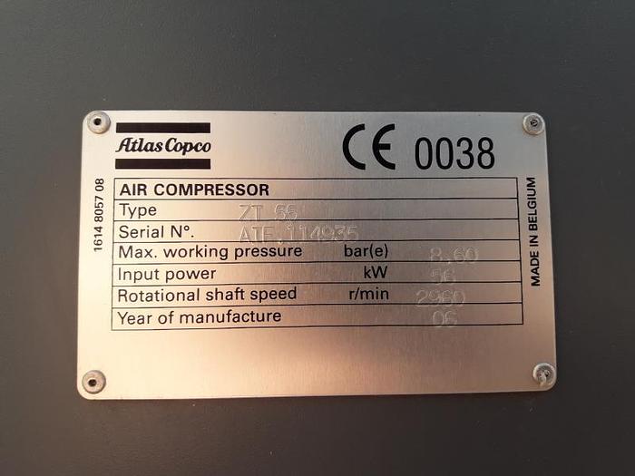 Used 2006 ATLAS COPCO ZT55