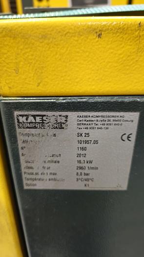 Used 2012 KAESER SK25