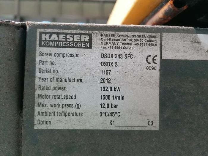 D'occasion 2012 KAESER DSDX243 SFC