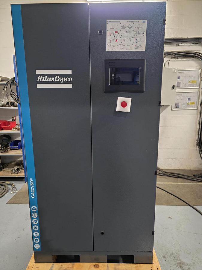 Used Atlas copco GA22VSDs 2022