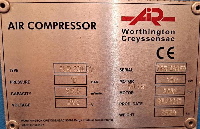 D'occasion 2017 WORTHINGTON RLR220 DV