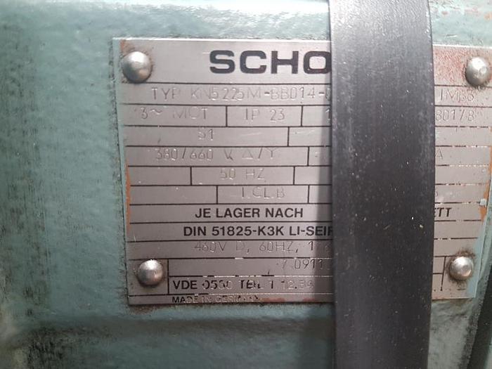 Used 1984 KAESER Motor - 55kW SCHORCH KN5 225M IMB3 - Kaeser CS90