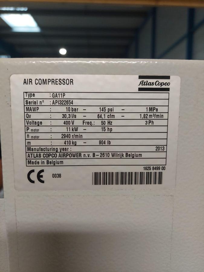 Used Atlas Copco GA11P
