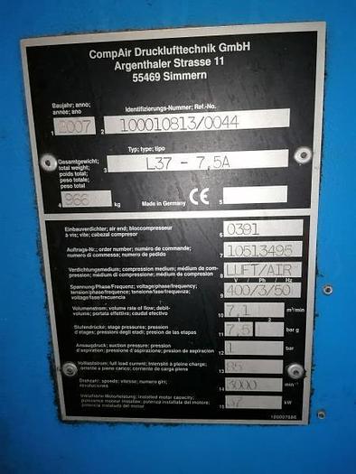 Used 2007 COMPAIR L37