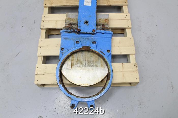 Used Orbinox 10-2134M 12" Air Operated Knife Gate Valve #42224