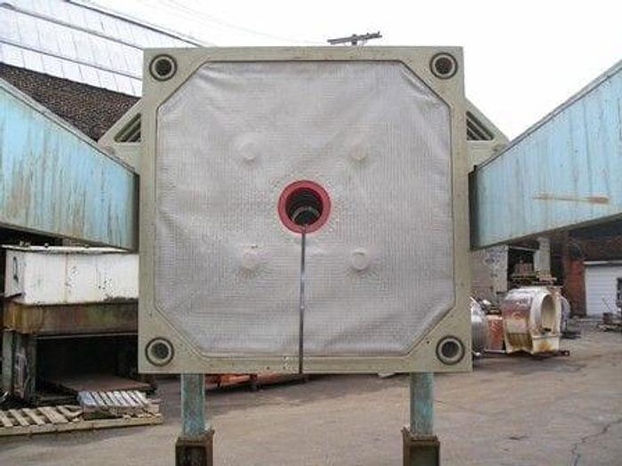 Used 98 CU. FT. EIMCO/SHRIVER FILTER PRESS – 1200 MM – C.G.R.