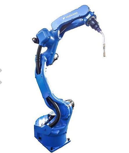 Used 2017 YASKAWA MOTOMAN  MA1440 6 AXIS MIG WELDING ROBOT WITH DX200 CONTROLLER