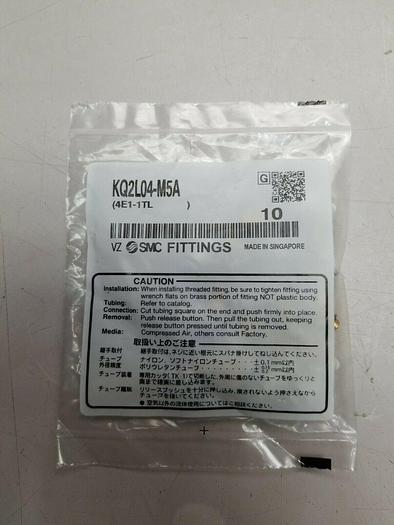 SMC KQ2L04-M5A Lot of 10